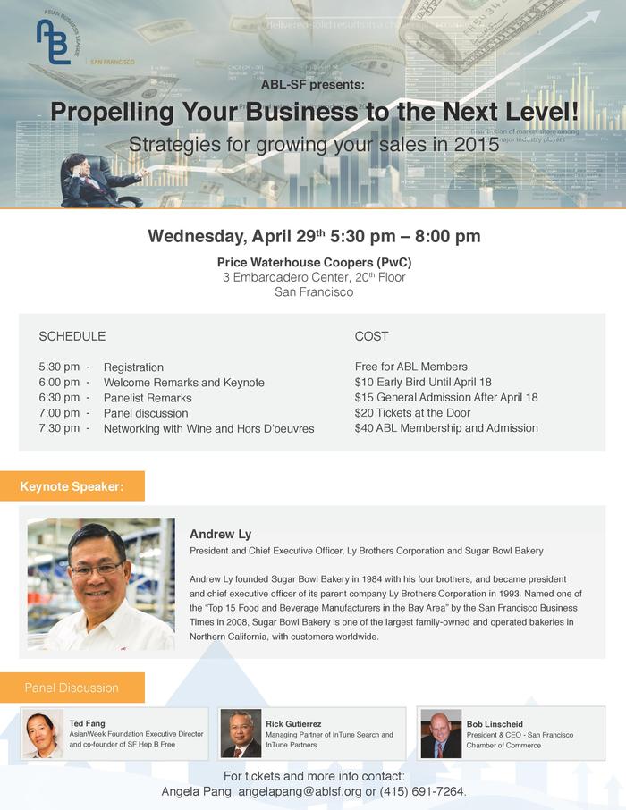 ABL panel: Propelling Your Business to the Next Level! ABL panel: Propelling Your Business to the Next Level!